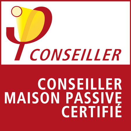Logo Conseiller maison passive  Certifié